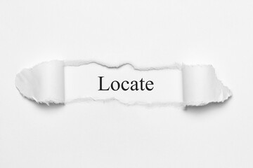 Locate	
