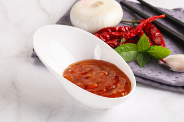 Chinese traditional sweet and sour sauce