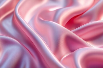 Obraz premium A detailed close up of silk fabric with a smooth lustrous finish and delicate sheen