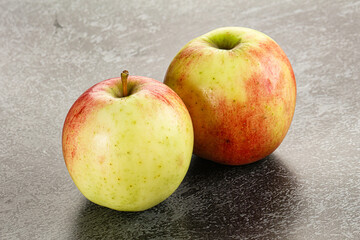 Sweet juicy ripe organic apples