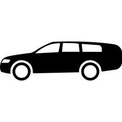 Wagon Car Silhouette