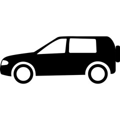 SUV Car Silhouette