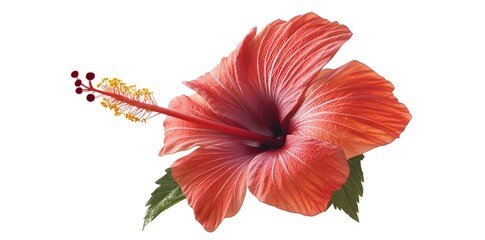 Close-up of a Hibiscus Flower