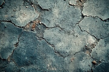 Obraz premium A rough concrete surface with visible aggregate and subtle imperfections