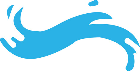 Water drops, sea ocean waves stencil. Liquid elements, cry droplet icons vector . Ink, sauce, river isolated splashes, wet droplets dew shape, on transparent background, used for mobile or ui.