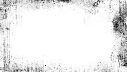 Old vintage film frame overlays texture. Overlays screen border. Textured of scratches, chips, dirt on old aged surface .