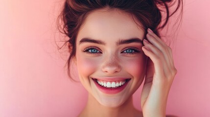 The Smiling Young Woman