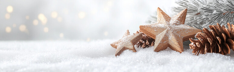 dark background banner for christams advertising