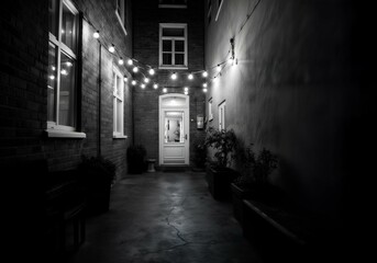 Fototapeta premium patio lights