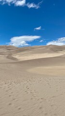 sand dunes in park