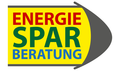 Wegweiser, Energiesparberatung, Icon, Vektorgrafik