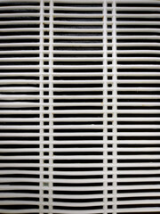 white grid line texture - plastic grill