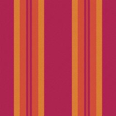 Love fabric pattern vertical, magazine background stripe seamless. Present lines texture textile vector in red and bright colors.