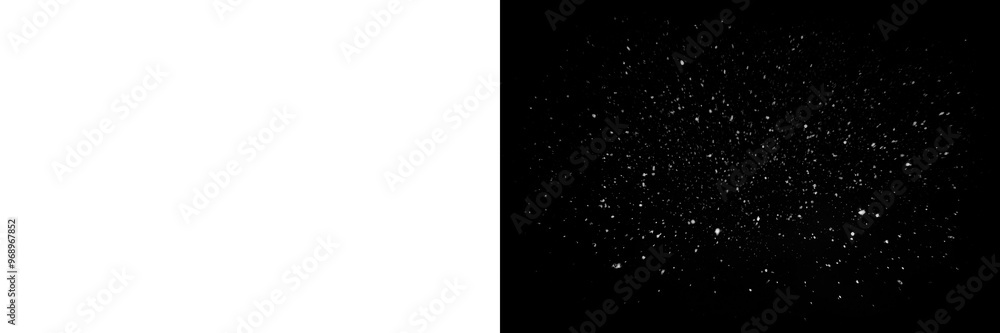 Wall mural png abstract glitter particles night sky