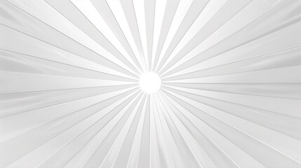 Obraz premium A sunburst design with sharp, detailed rays on a clean white background.