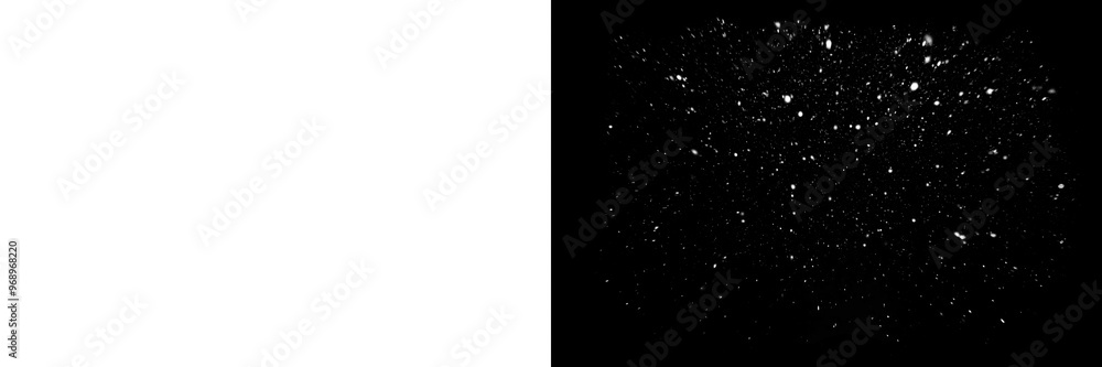 Wall mural png abstract particle dispersion effect