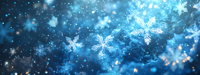 Frosty Snowflake Fantasy