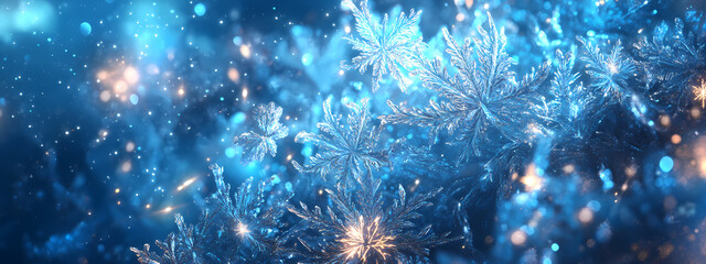 Frosty Snowflake Fantasy