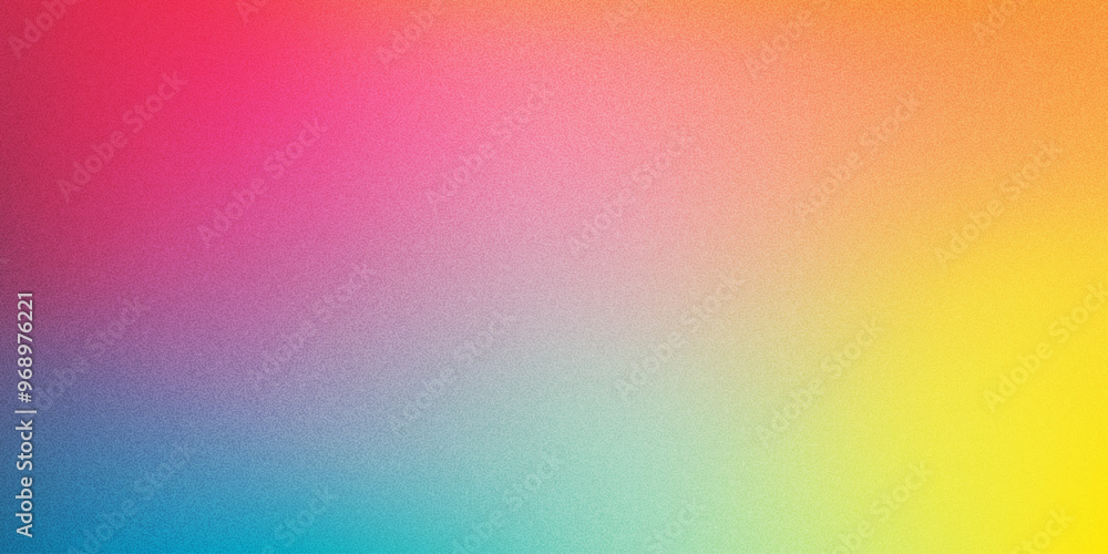 Poster color gradient background, abstract orange grain gradation texture, vector pink noise texture blur a