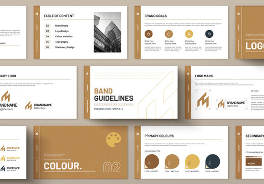Brand Guidelines Presentation Template
