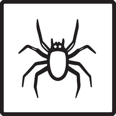 Obraz premium Spider in cartoon, doodle style . Image for t-shirt, web, mobile apps and ui. Isolated 2d vector illustration in logo, icon, sketch style, Eps 10, black and white. AI Generative