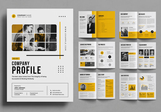 Company Profile Layout