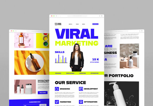 Digital Marketing Agency Landing Page