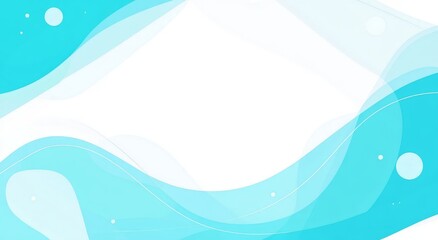 Obraz premium This illustration can be used for banners, flyers, and presentations that feature water waves against a nature background. Trendy liquid design.