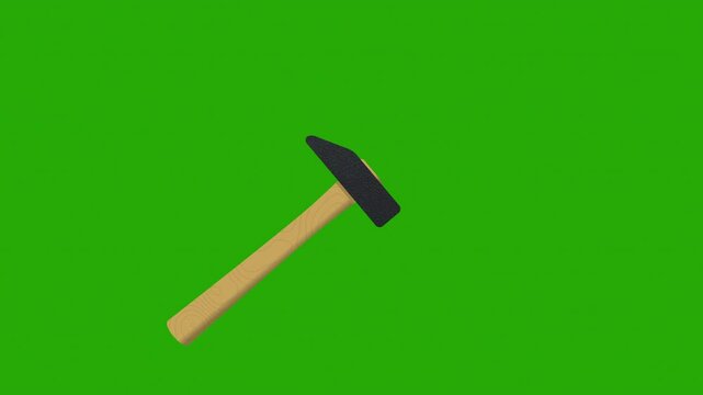 hammer animation greenscreen