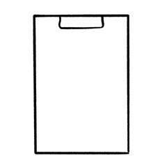 clipboard with blank paper