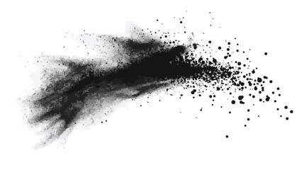 Vibrant Abstract Spray Dot Vector Illustration