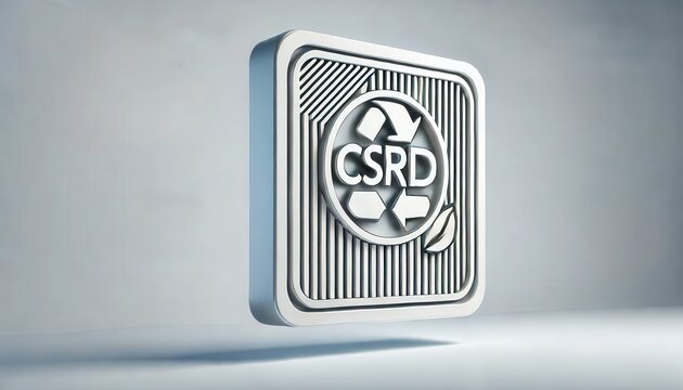3D Corporate Sustainability Reporting Directive (CSRD) Logo