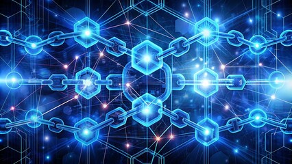Blockchain Technology Concept