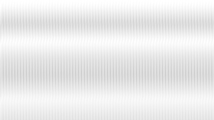 White ribbed glass texture background. Soft grey frosted acrylic reeded wavy surface. Fluted door window close-up. The glassy background design creates a delicate, airy feel—a vector illustration.
