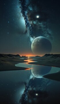 Nightsky Sunset