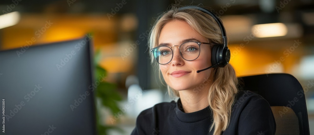 Poster empowering remote onboarding a new hire engages with a virtual mentor for guidance and support in a 