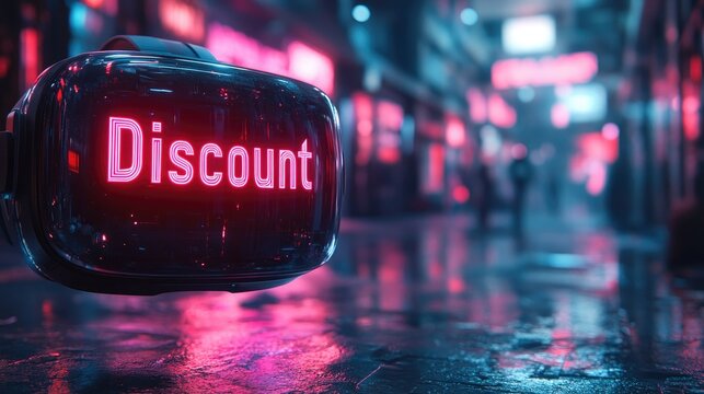 Experience the Future of Shopping with a Cyber Monday Virtual Reality Headset for Enhanced Online Retail - Powered by Adobe