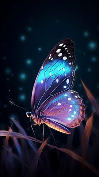 Luminous Butterfly