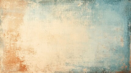 Fototapeta premium Abstract texture with a blend of soft blues and warm earth tones.