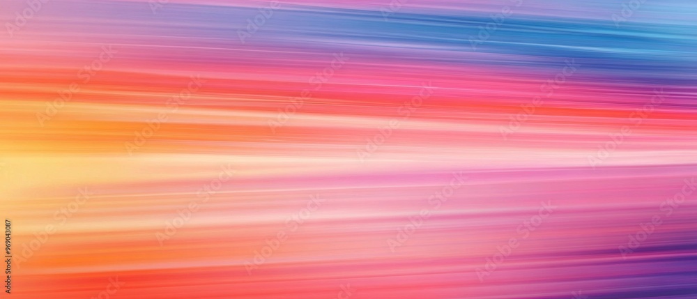 Poster vibrant gradient stripes. abstract horizontal flow
