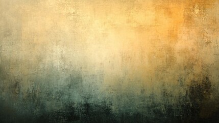 Obraz premium An abstract gradient texture blending warm gold and cool teal tones.