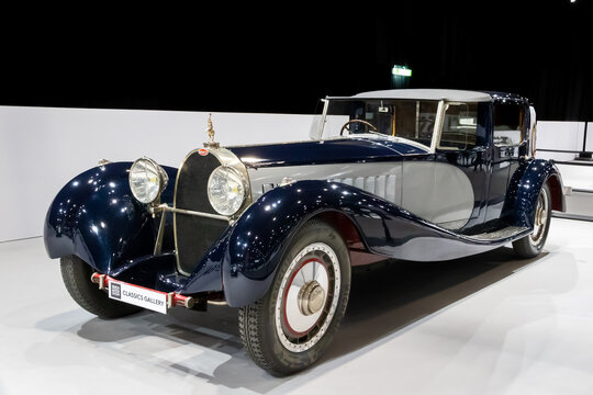 1930 Bugatti 41 Royale Coupe de Ville Binder classic luxury car 