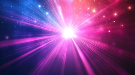 Obraz premium Cosmic Light Show