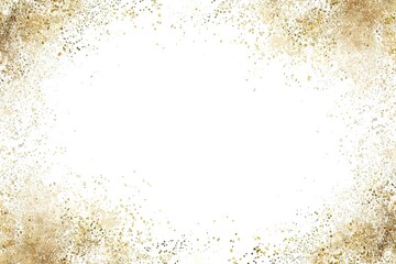 Abstract organic particles flowing white background