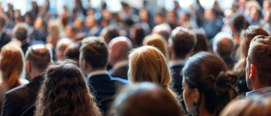 Engaged Audience Reacting to Debate with Interest and Contemplation