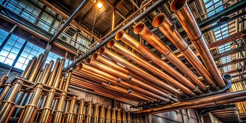"Worn copper pipes in an old industrial building scream in protest, reverberating with a shrill, ear-piercing wail like a chorus of screeching xylophones."