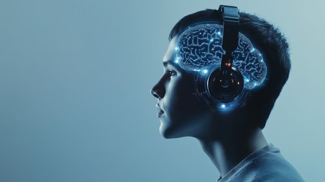 Brain-Computer Interface Headset - Powered by Adobe