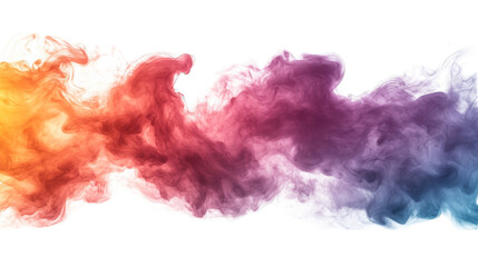 Abstract Swirling Colors with Glitch Effect