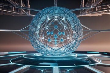 Ethereal 3D Framework of Futuristic Nanotechnology Design
