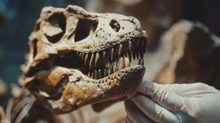 The Importance of Careful Preservation in Dinosaur Skull Conservation
